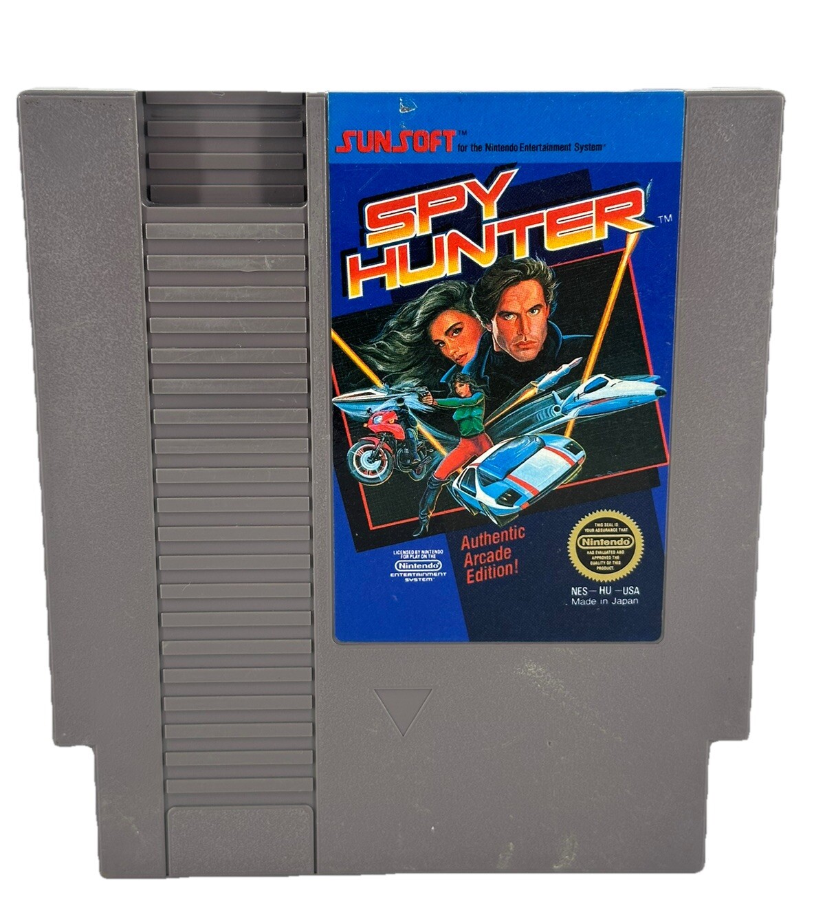 Spy Hunter Nintendo NES 5-Screw Five Screw 1985 Fast Shipping!