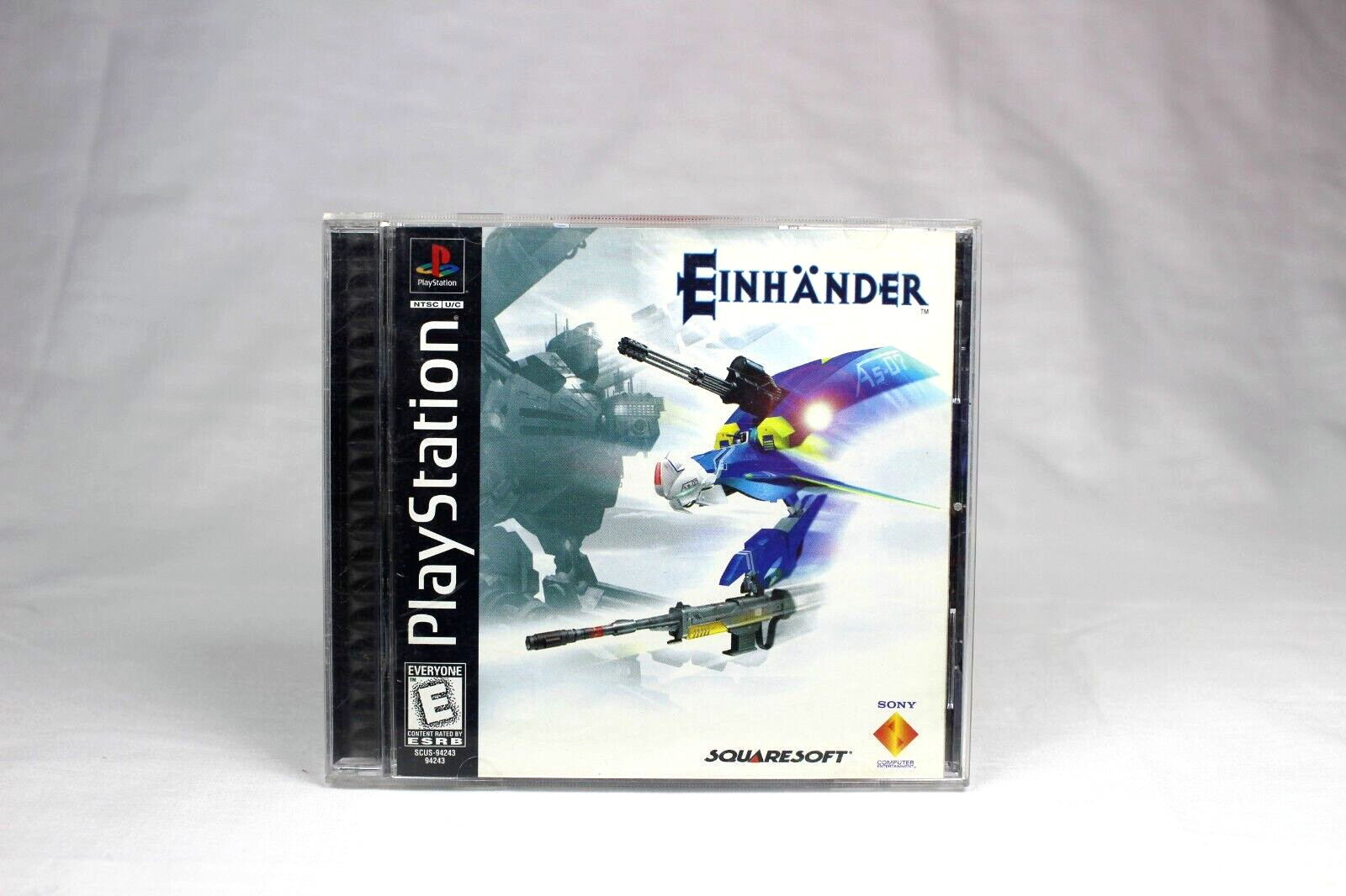 EINHANDER PLAYSTATION 1 GAME COMPLETE