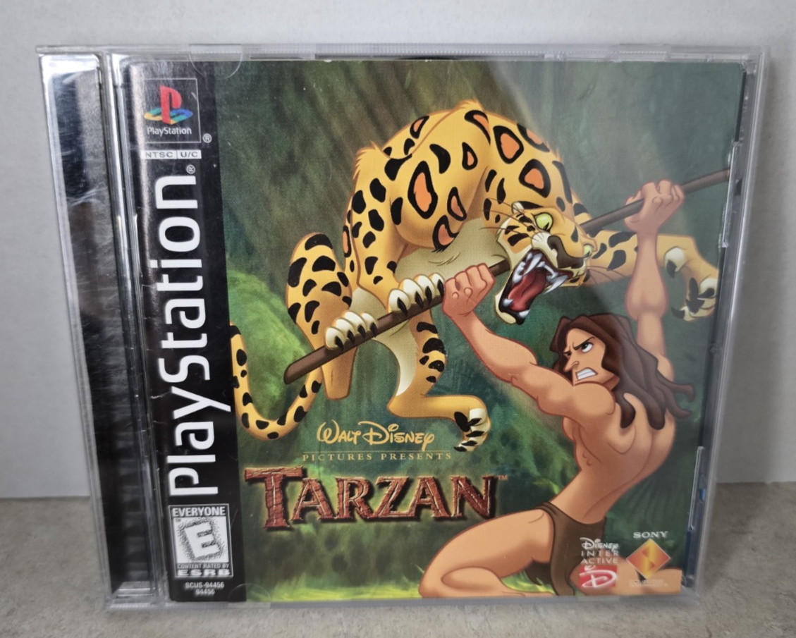 Disney’s Tarzan (Sony PlayStation 1, PS1) Complete CIB