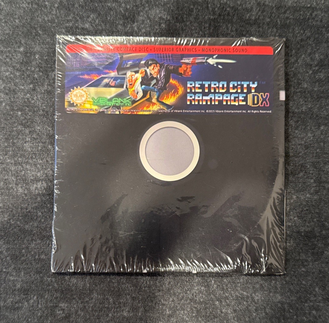 Retro City Rampage DX Arcade Block Exclusive CD Soundtrack! Brand New! Sealed!