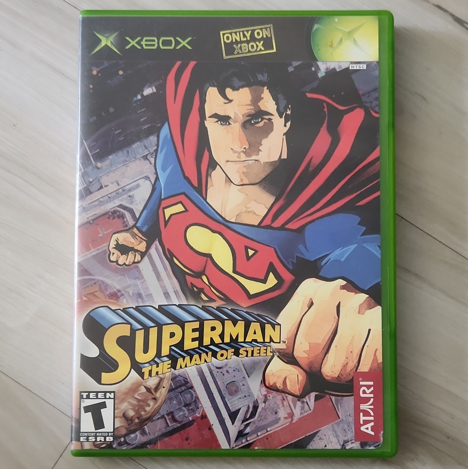 Atari Superman: The Man of Steel (Xbox) Manual Included 2002 T NTSC-U/C