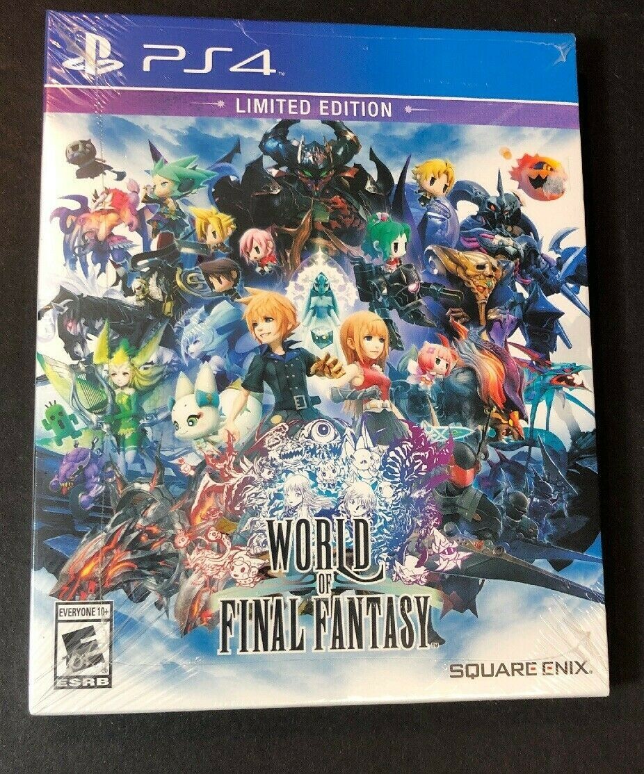World of Final Fantasy: Limited Edition Artbook (PlayStation 4, 2016)