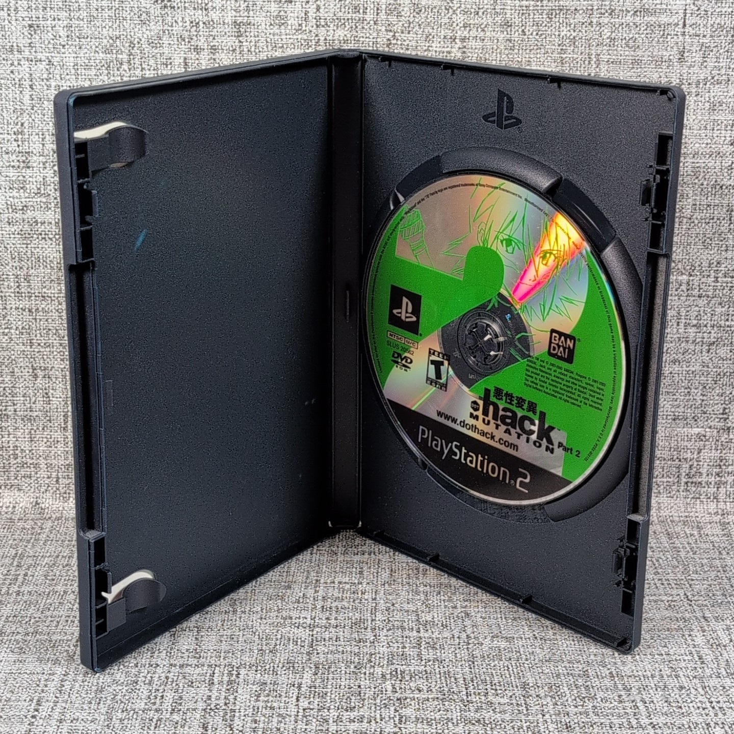 .hack Mutation (Sony PlayStation 2, 2003) No DVD Or Manual Tested Working