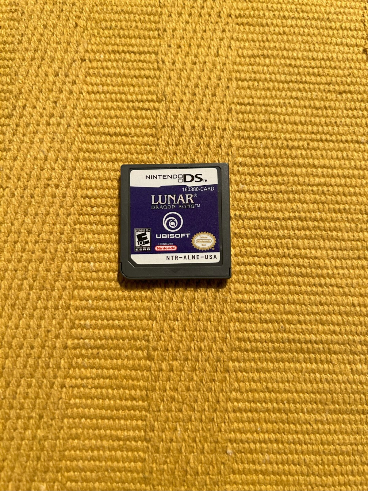 Lunar: Dragon Song (Nintendo DS, 2005) Authentic