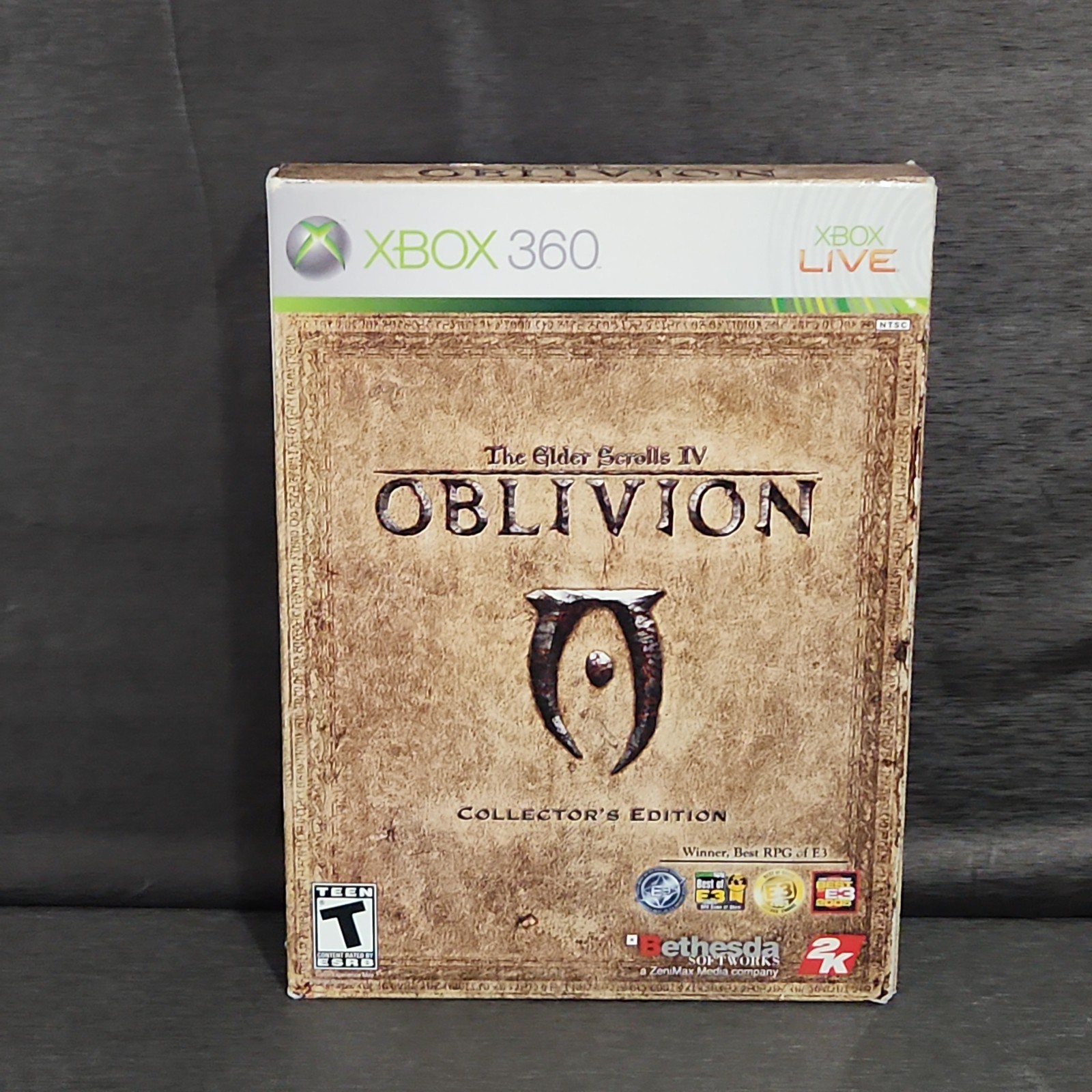 The Elder Scrolls IV 4 Oblivion Collectors Edition Xbox 360 Complete