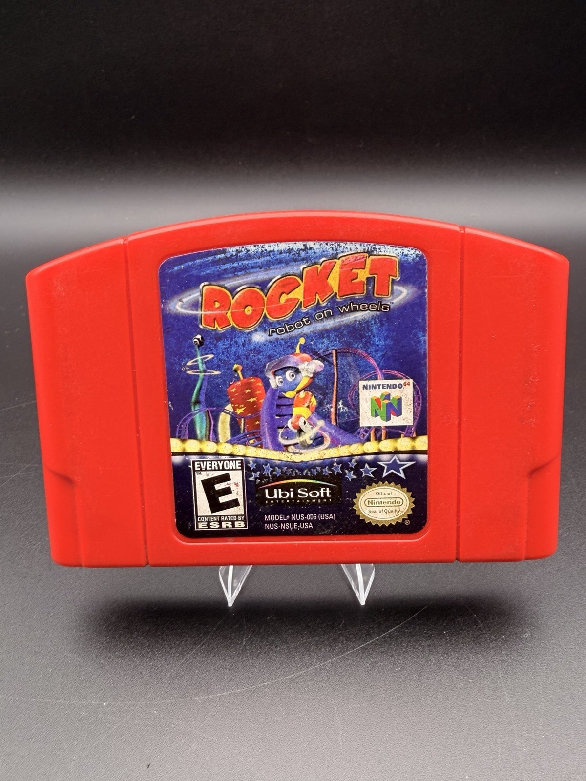 Rocket Robot on Wheels | Nintendo 64 – 1999 | Authentic Clean Cart TESTED