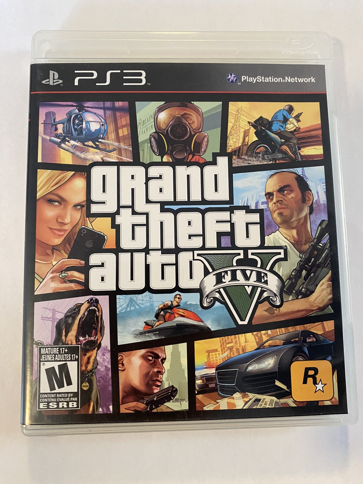 Rockstar Games Grand Theft Auto V for Sony PlayStation 3 PS3 Tested Video Game