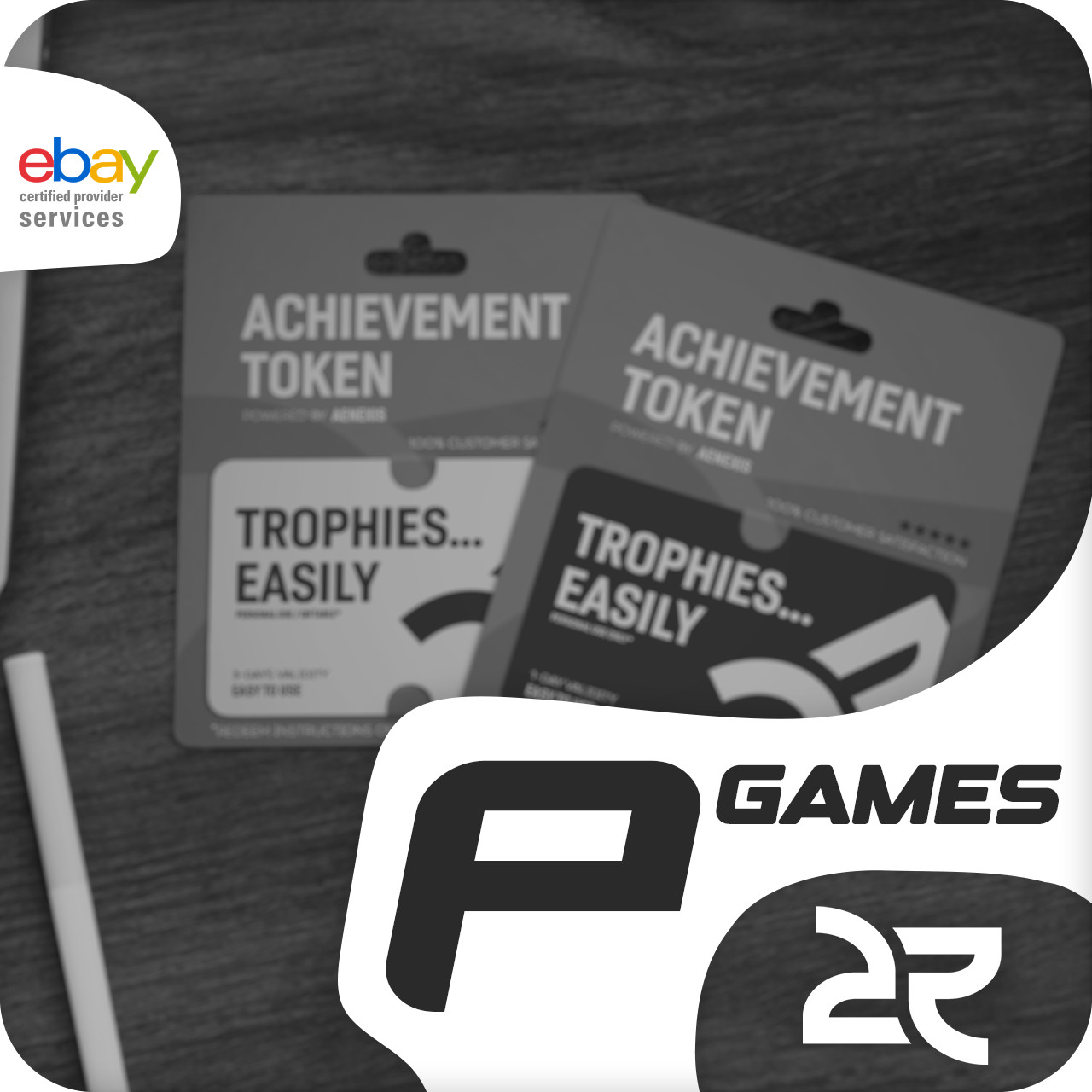 ? XBOX ACHIEVEMENTS ? 100% COMPLETION UNLOCK TOKEN GAMERSCORE ? P GAMES ?