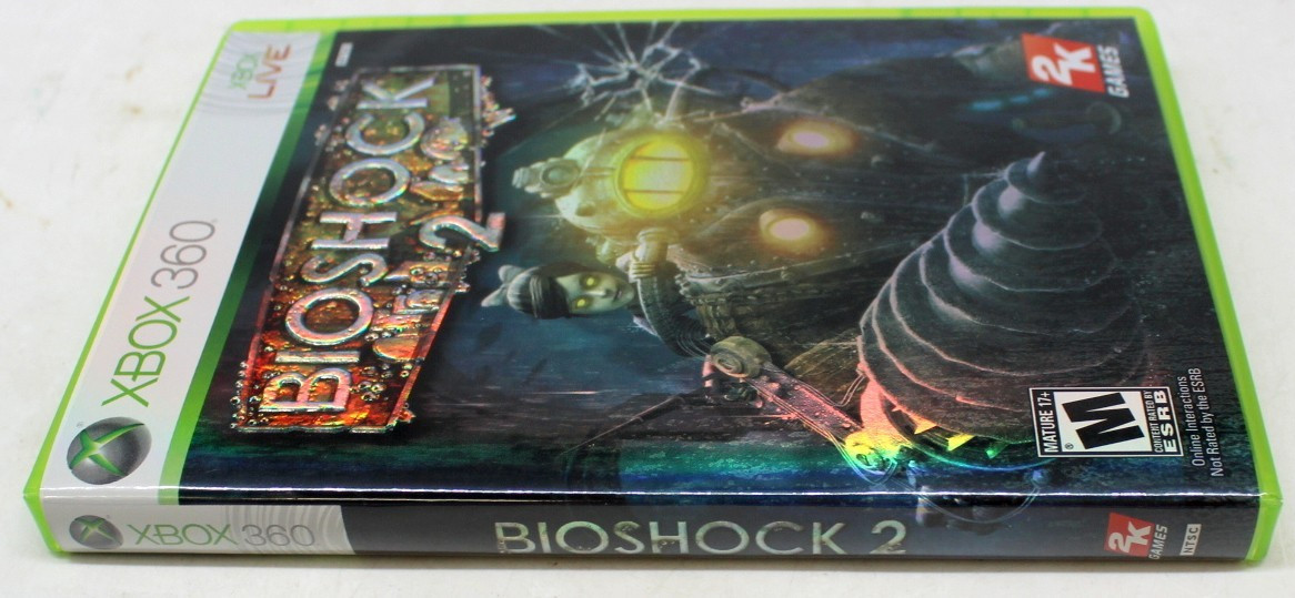 Bioshock 2 Video Game Xbox 360 Microsoft 2010 Action Battles w/ Manual