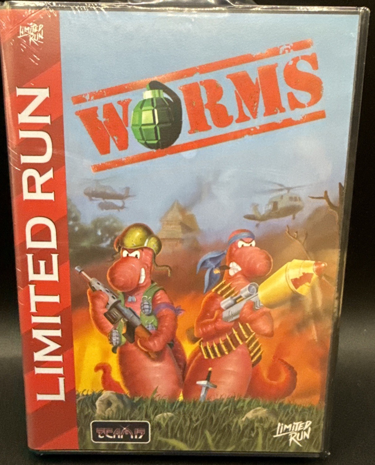 WORMS Sega Genesis Limited Run Games New Sealed LRG Limted Physical Release