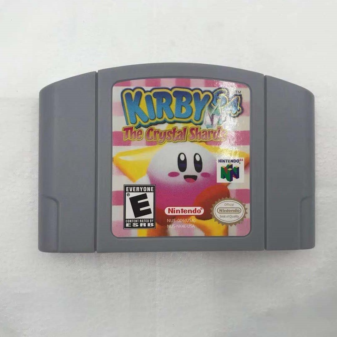 KIRBY64 the crystal shards Video Game For Nintendo 64 Console USA Version
