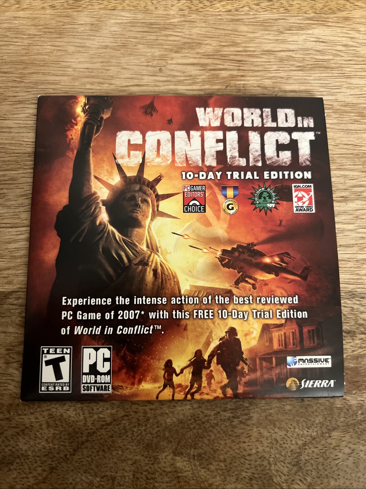 World In Conflict Video Game Pc Cd-ROM T-Teen