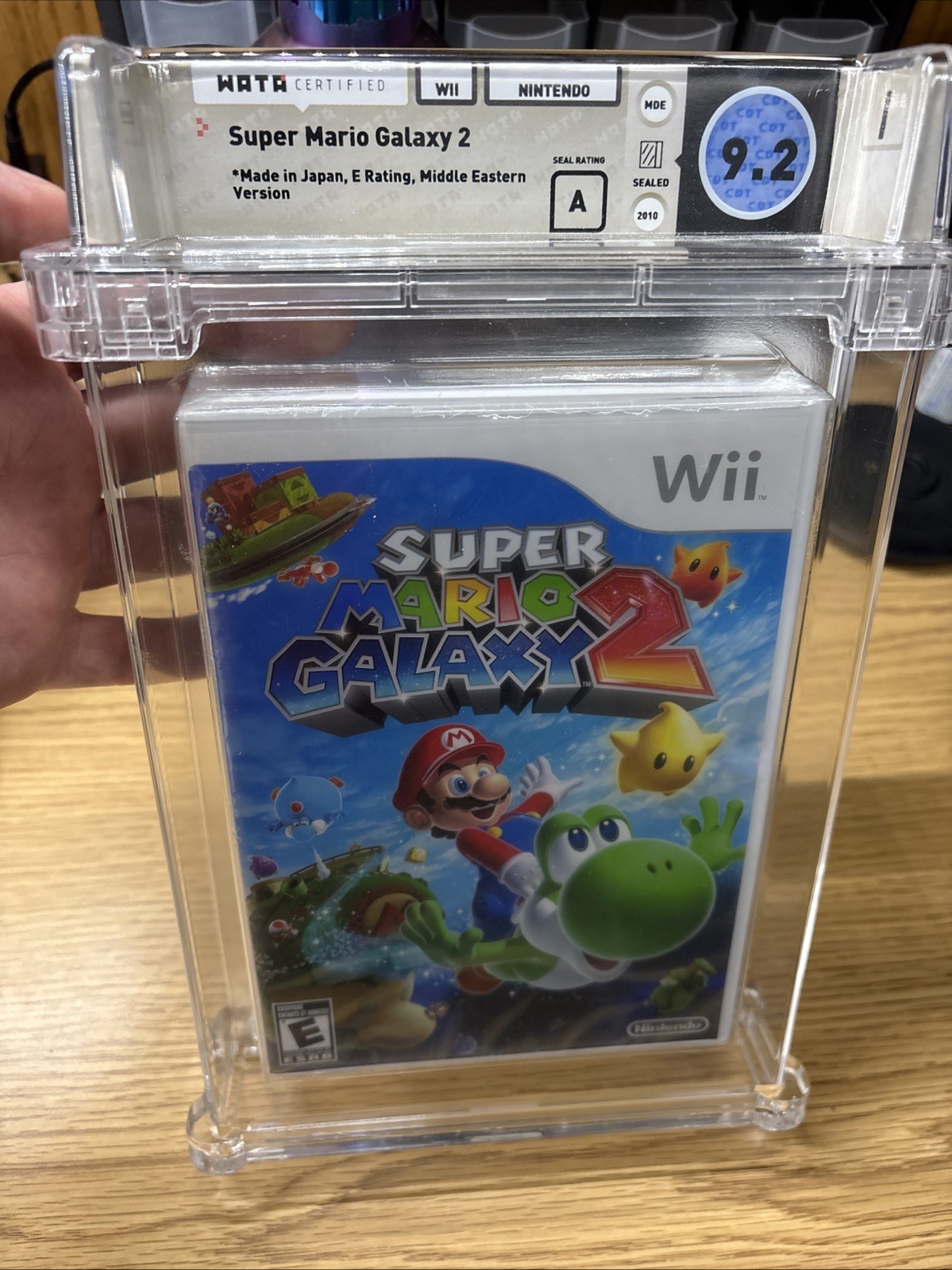 Super Mario Galaxy 2 WATA 9.2 Graded – Nintendo Wii