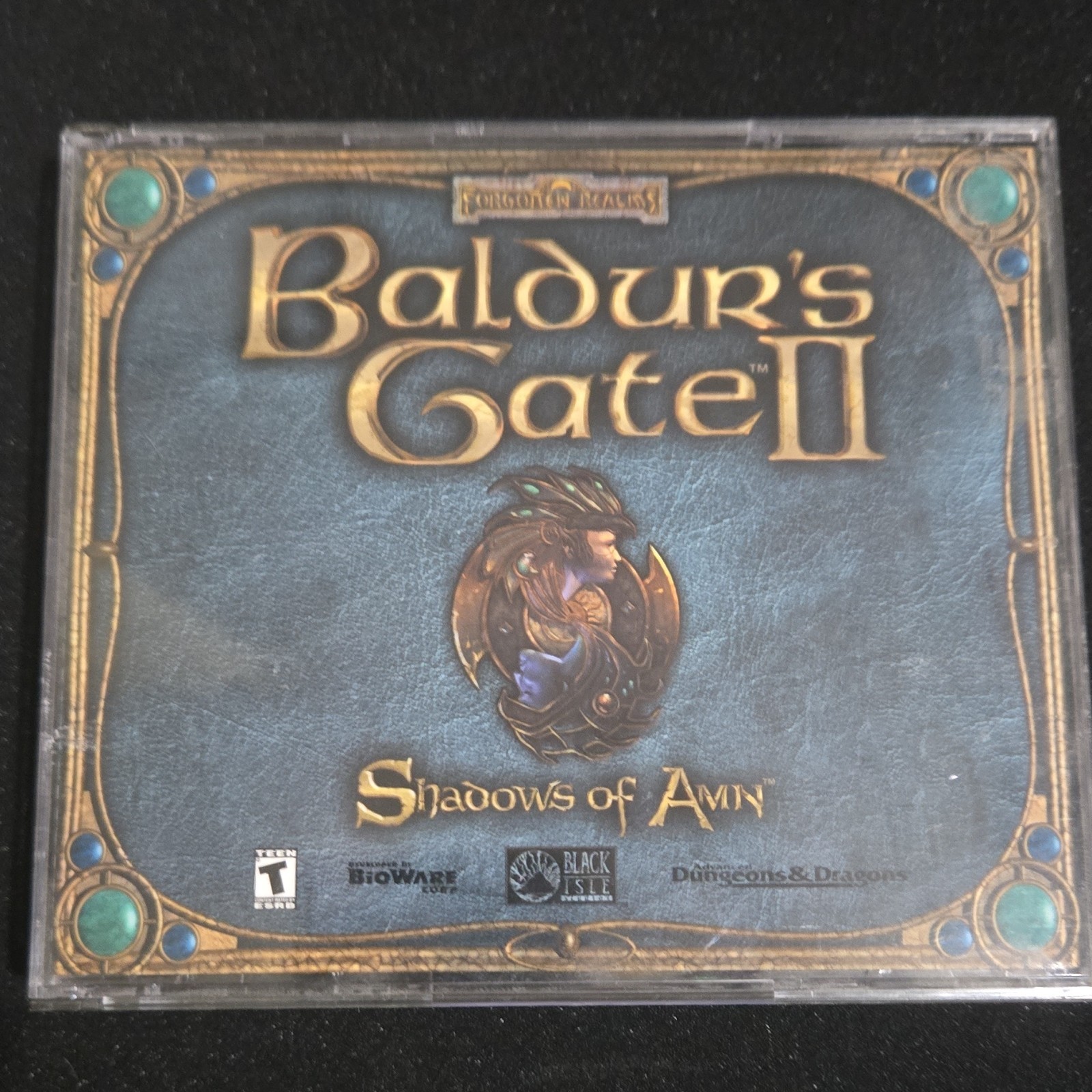 Black Isle Studios Baldur’s Gate II Shadows of Amn PC RPG Manual Included 2000