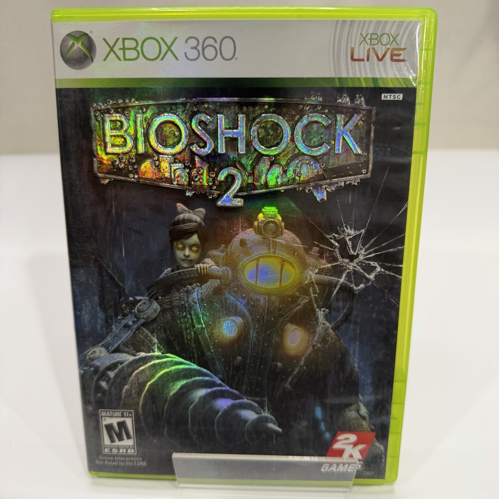 preowned Xbox 360 Bioshock 2 Complete CIB Excellent Tested Pristine disc