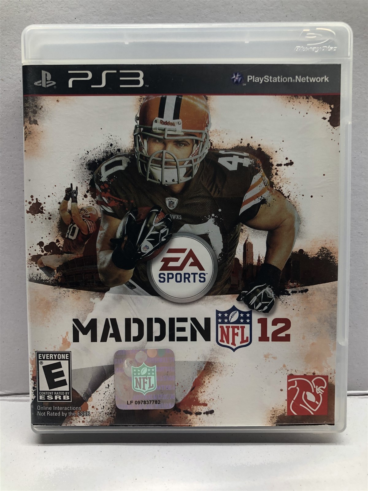 Madden NFL 12 (PlayStation 3, 2011) Football – Complete w/ Manual – Tested