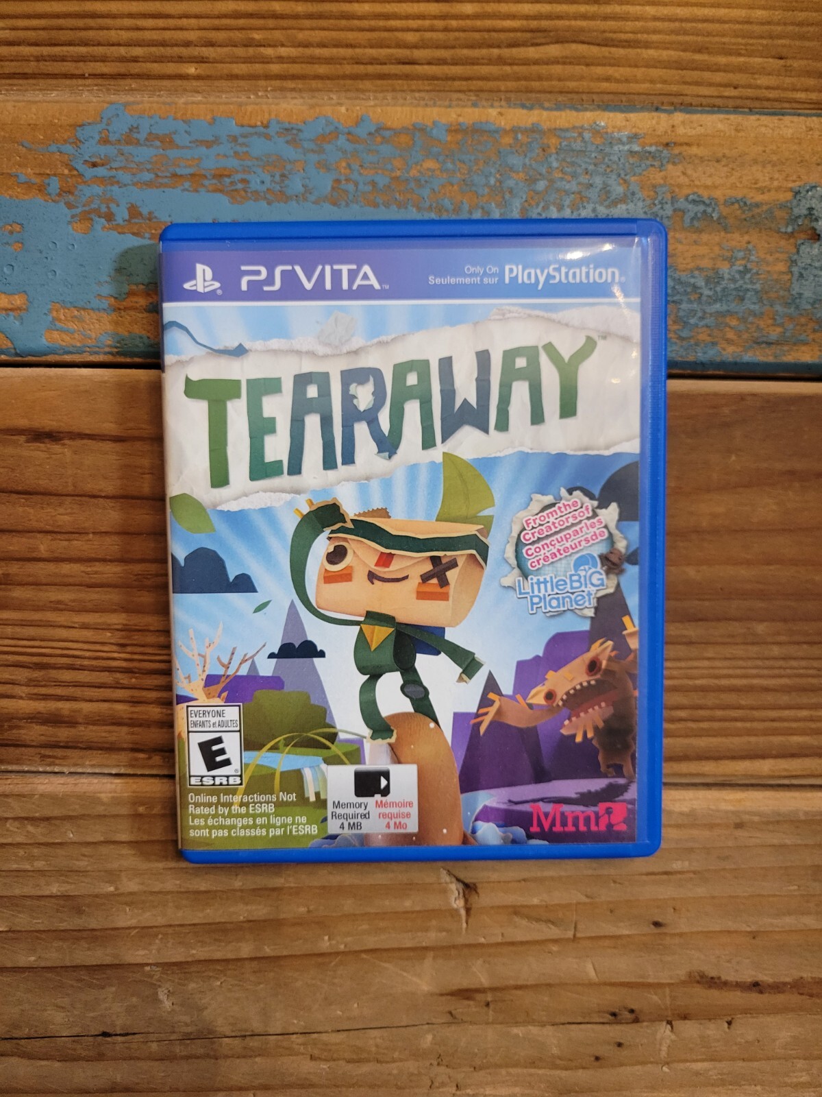 Tearaway (Sony PlayStation Vita, 2013) complete