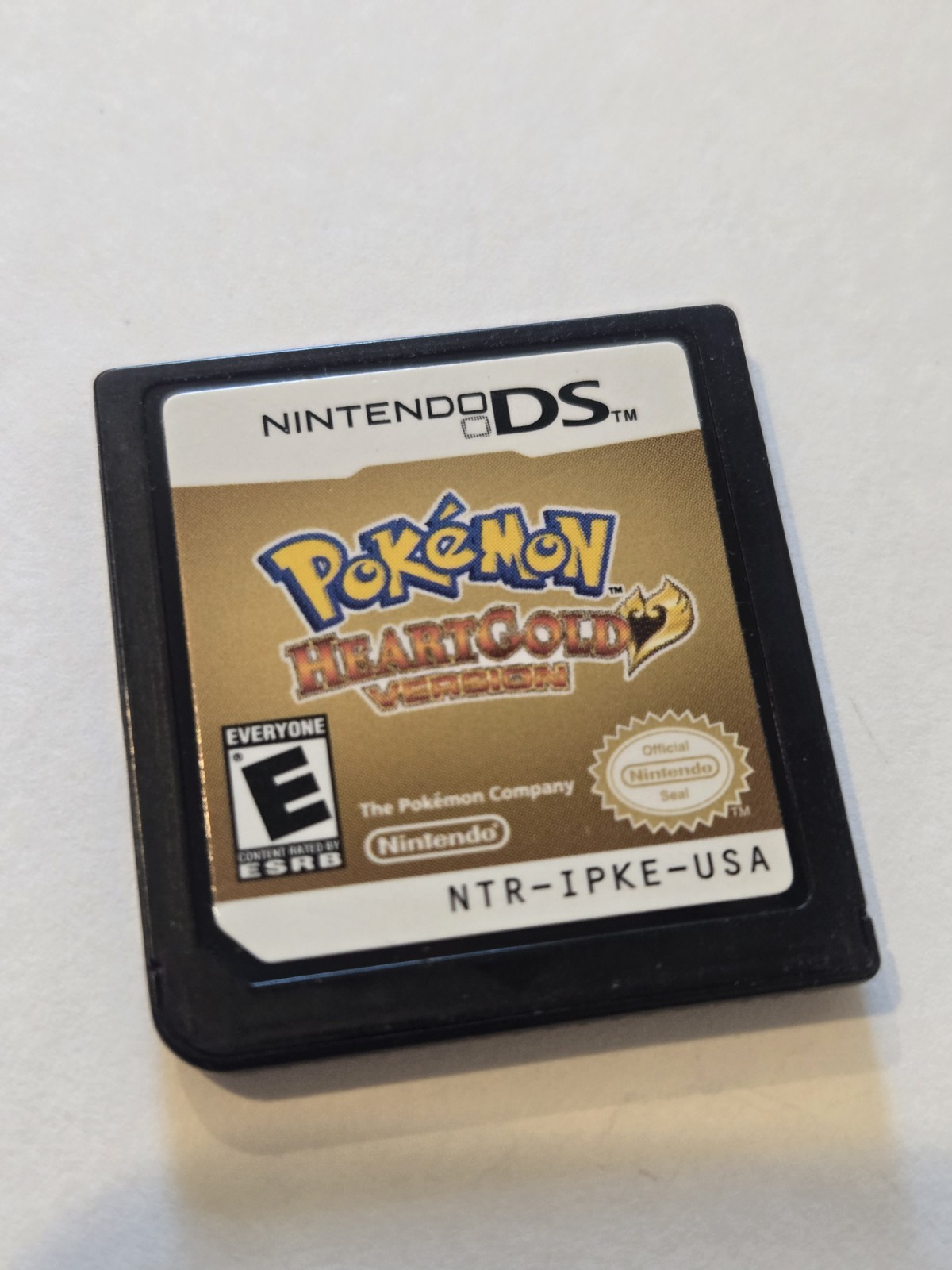 Pokemon HeartGold Version Nintendo DS Authentic Game Cartridge Tested Ships Fast
