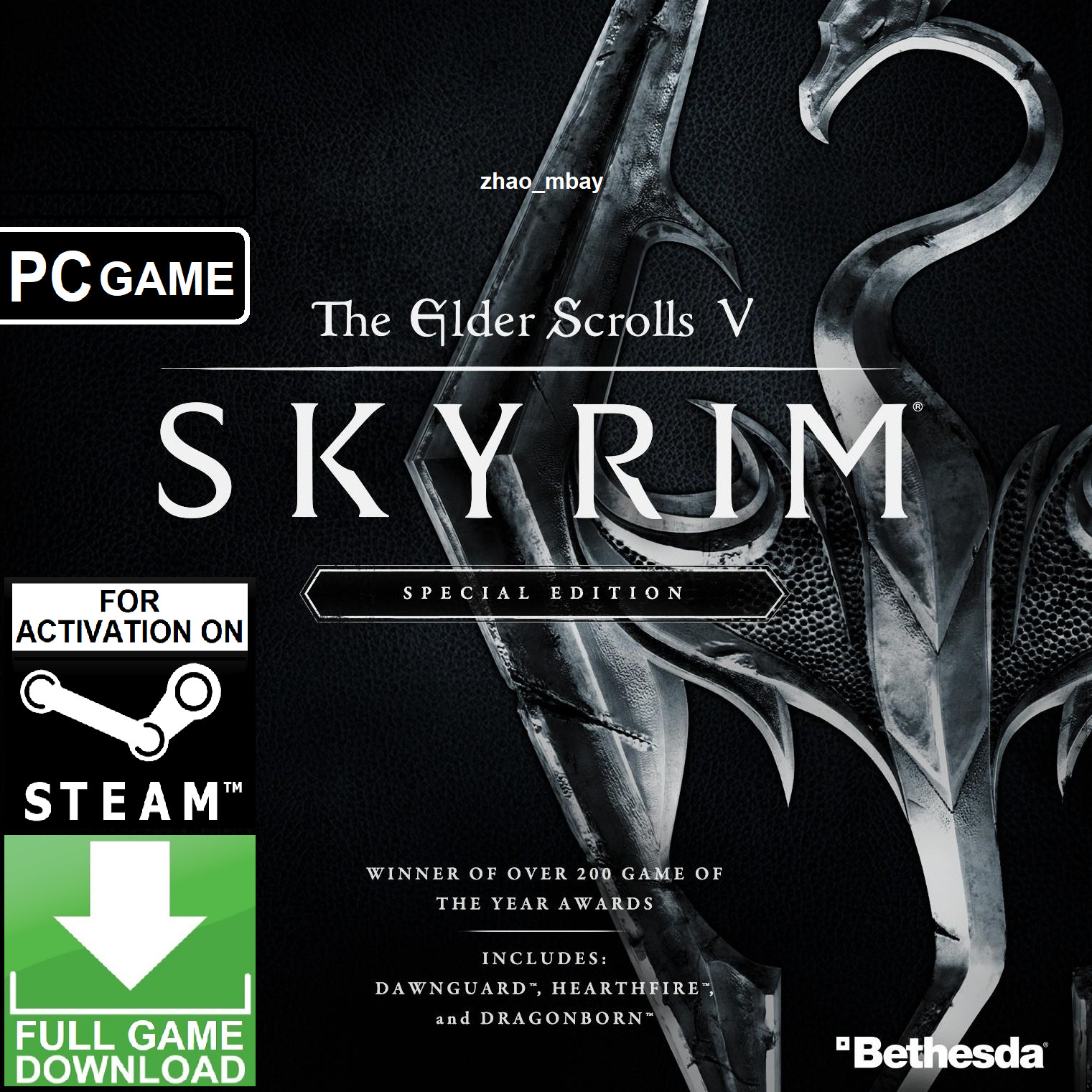 The Elder Scrolls V: SKYRIM Special Edition PC Steam Key GLOBAL FAST DELIVERY!