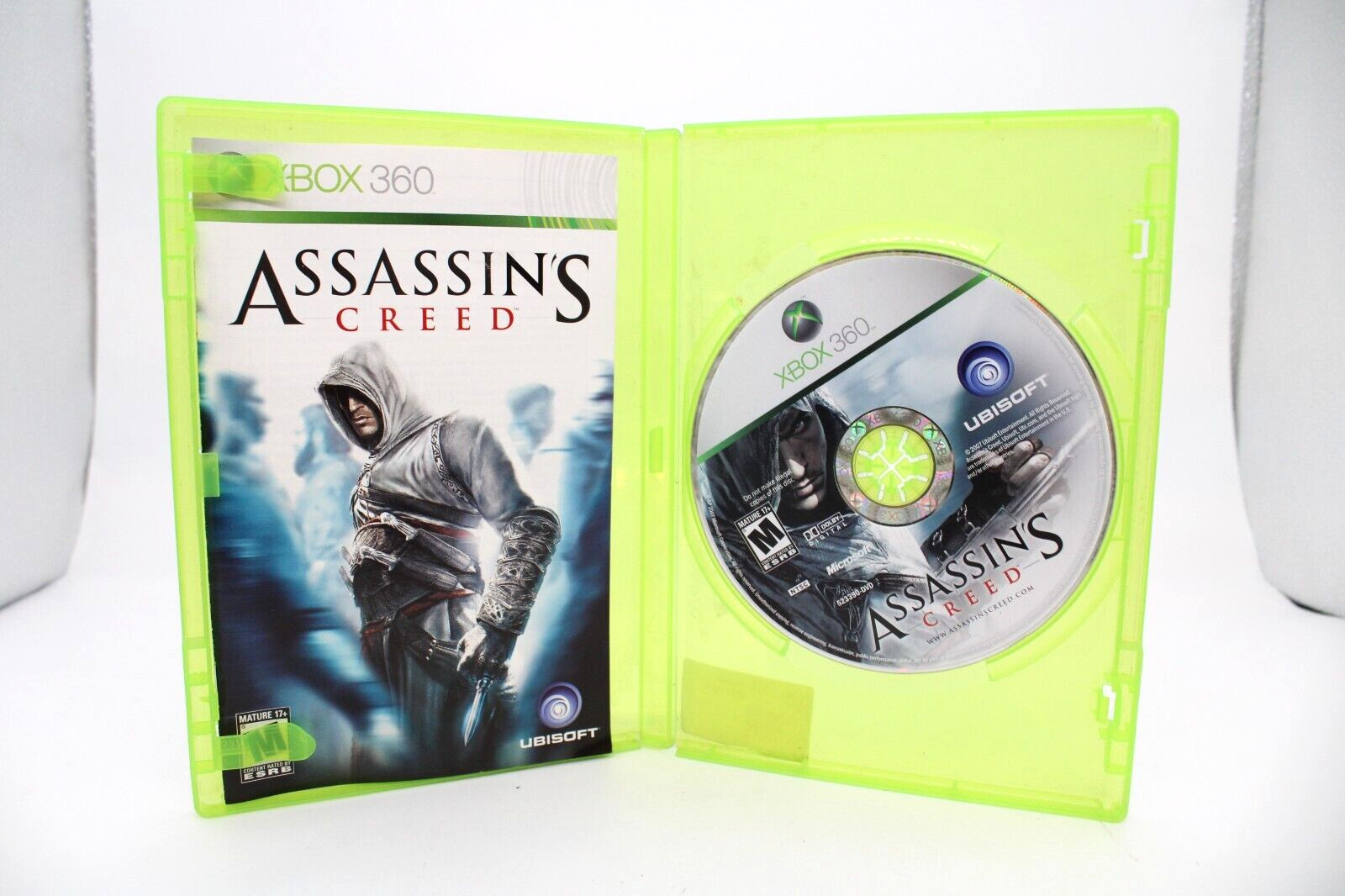 Xbox 360 Assassin’s Creed 1 Original Tested Resurfaced Very Good No Cover Art