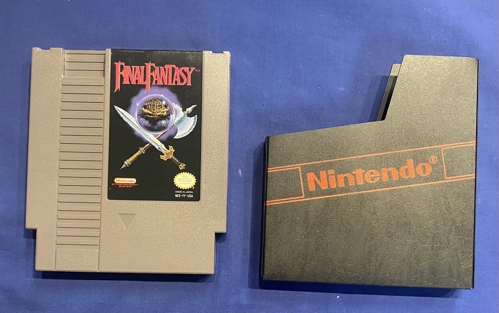 Final Fantasy (Nintendo NES, 1990) Cartridge & Sleeve Only.