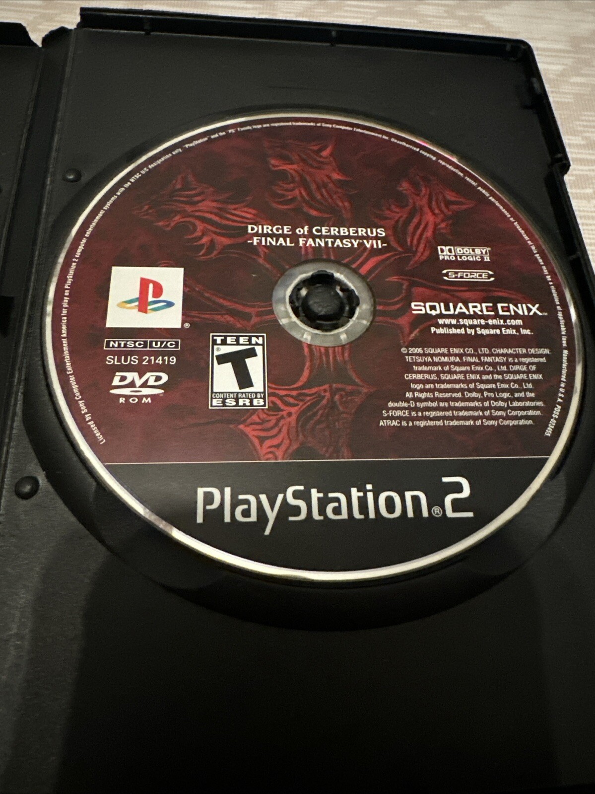 Final Fantasy VII: Dirge of Cerberus (Sony PlayStation 2, 2006)