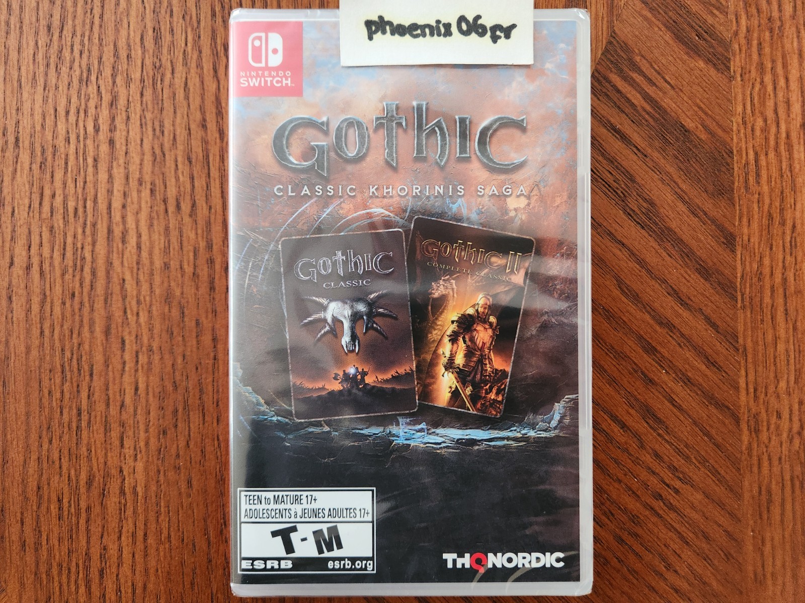 New! Gothic 1 + 2 Classic Khorinis Saga US NA Version (Nintendo Switch) Sealed!