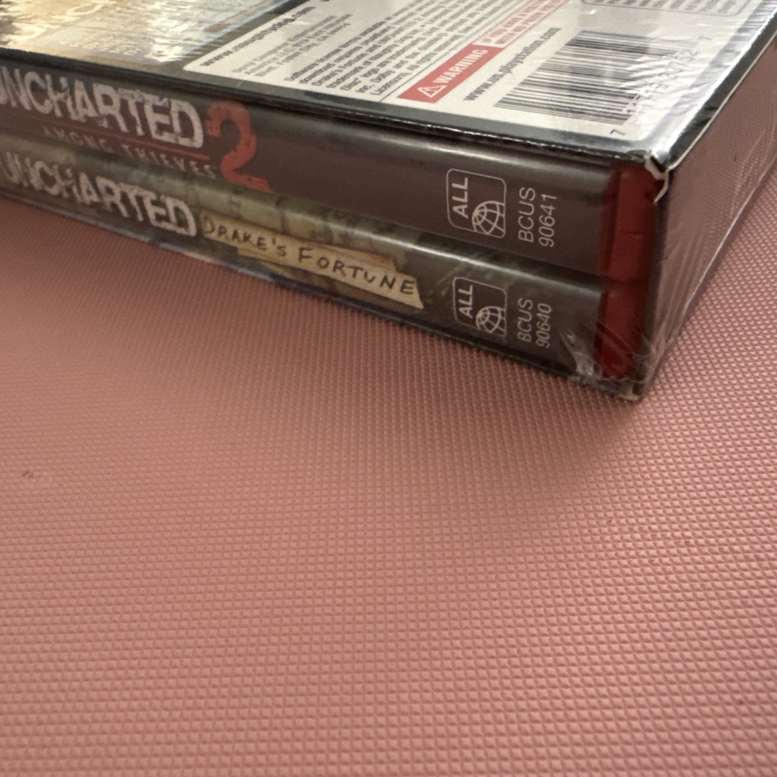 Uncharted 1 & 2 Dual Pack – PS3 PlayStation 3 – Complete CIB Mint Condition