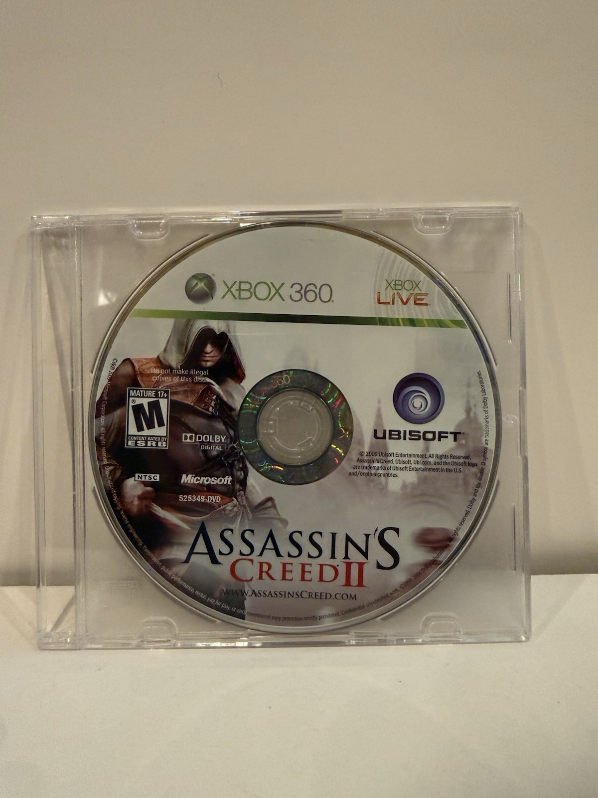 Assassin’s Creed II (Microsoft Xbox 360, 2009) – Disc Only – Tested