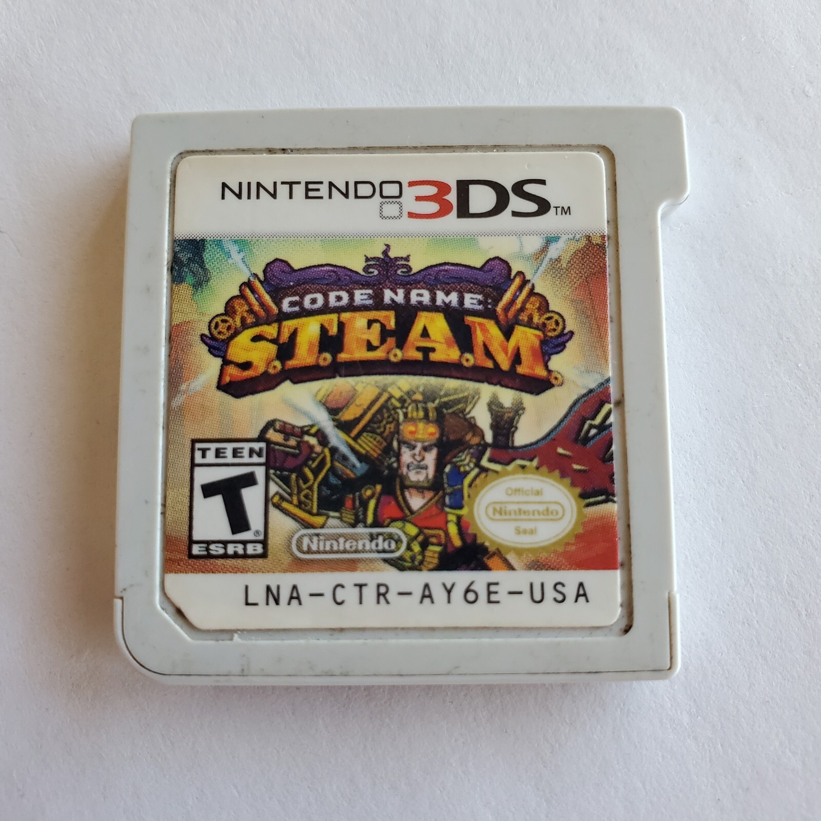 Code Name: S.T.E.A.M. (Nintendo 3DS, 2015) TESTED AND WORKING