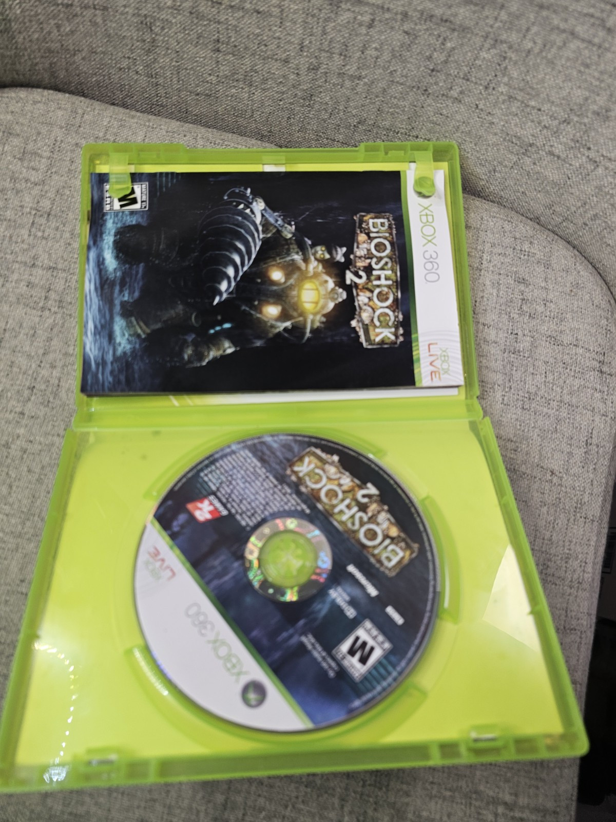 BioShock 2 (Microsoft Xbox 360, 2010) Complete Tested Working – Free Ship