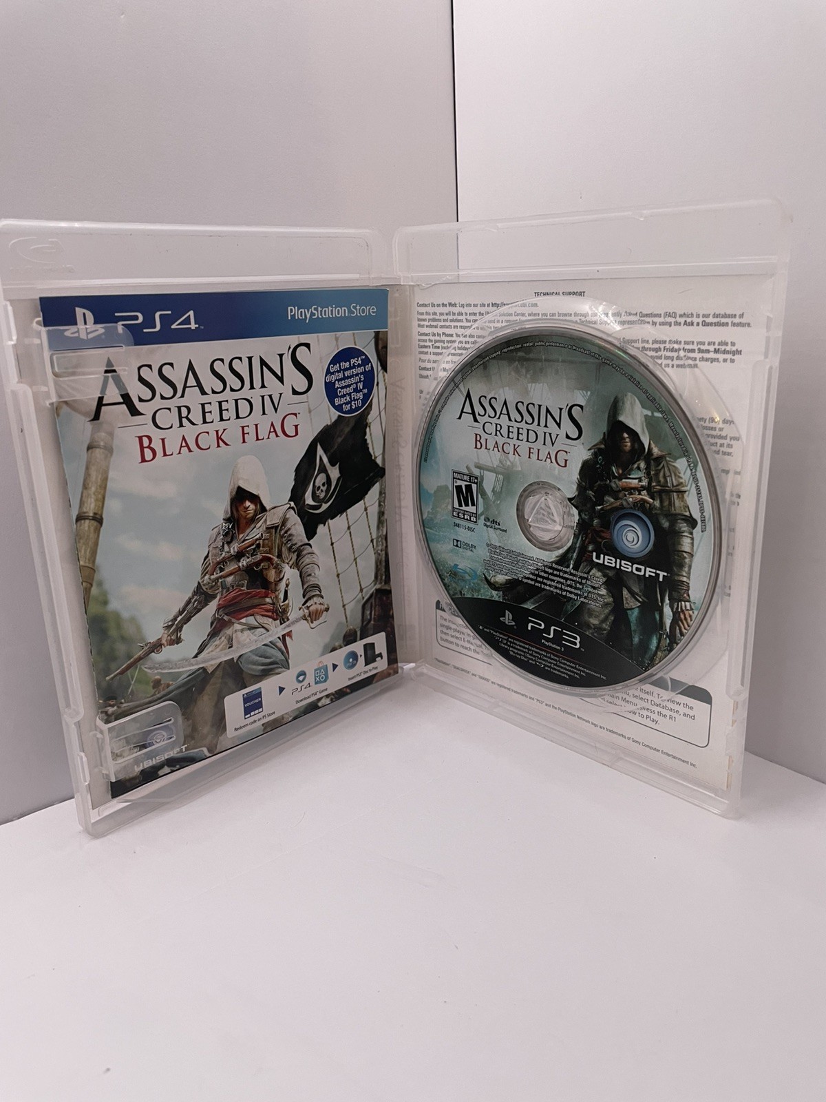 Assassin’s Creed IV: Black Flag For PS3 (PlayStation 3, 2013) – CIB – Excellent