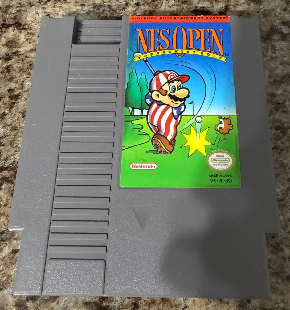 NES Open Tournament Golf (NES, 1991) Cart Only