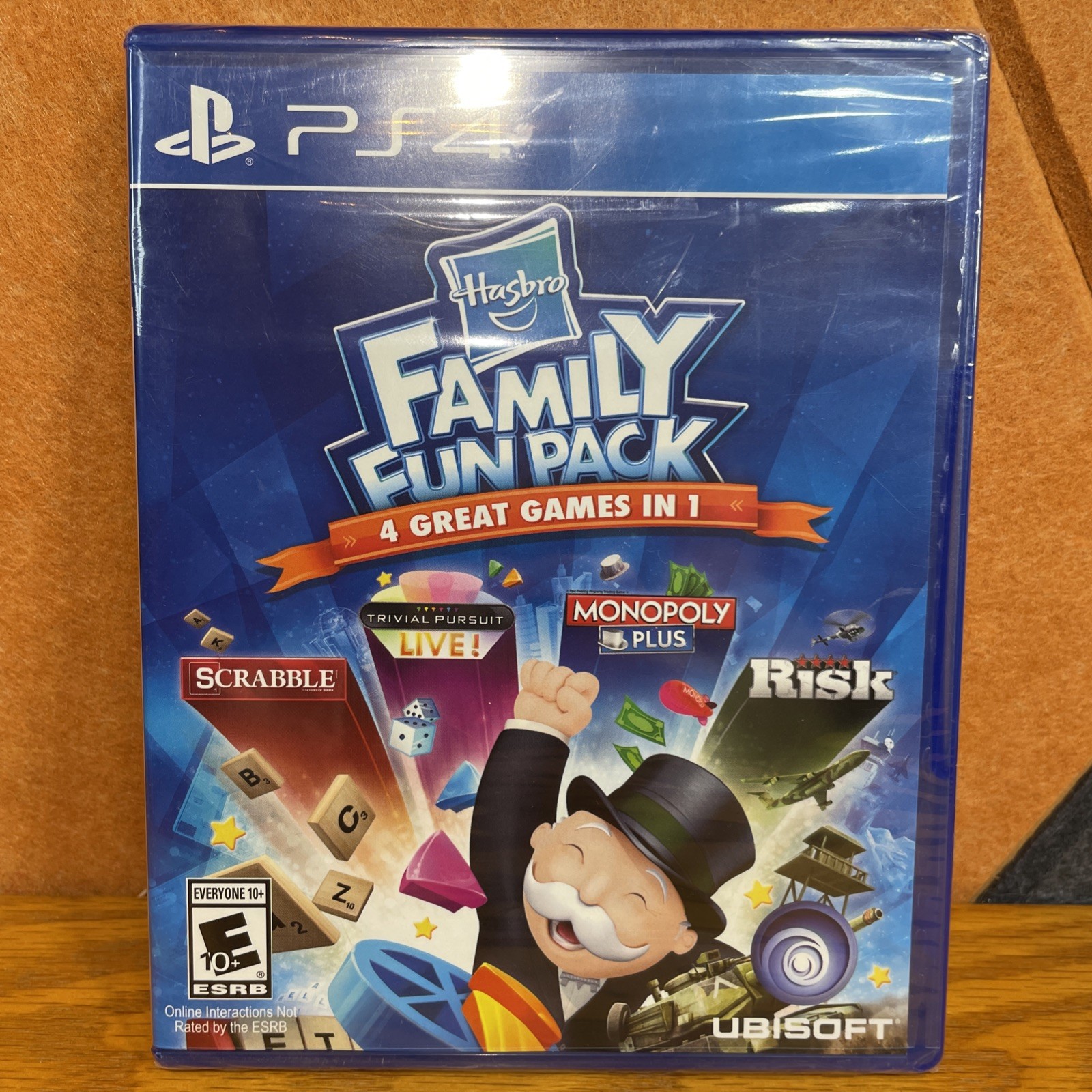 Hasbro Family Fun Pack Sony PlayStation 4 PS4 New Factory Sealed Risk Monopoly