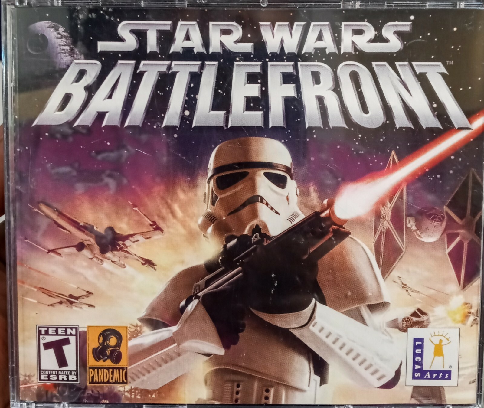 Star Wars: Battlefront PC Game CD-ROM, 2004 Science Fiction Lucas Films 3 Disc