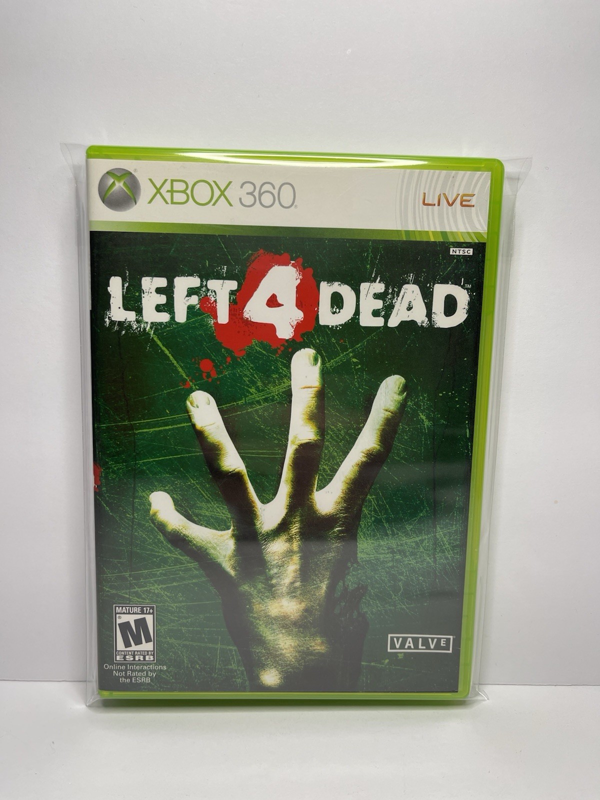 Left 4 Dead (Microsoft Xbox 360, 2008) Tested?? Clean Disc??