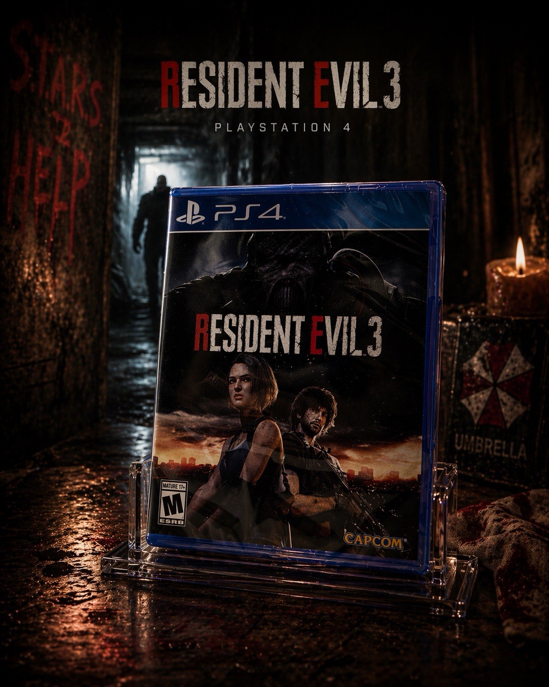 Resident Evil 3 Remake – Sony PlayStation 4 Case Fresh Brand New Factory Sealed