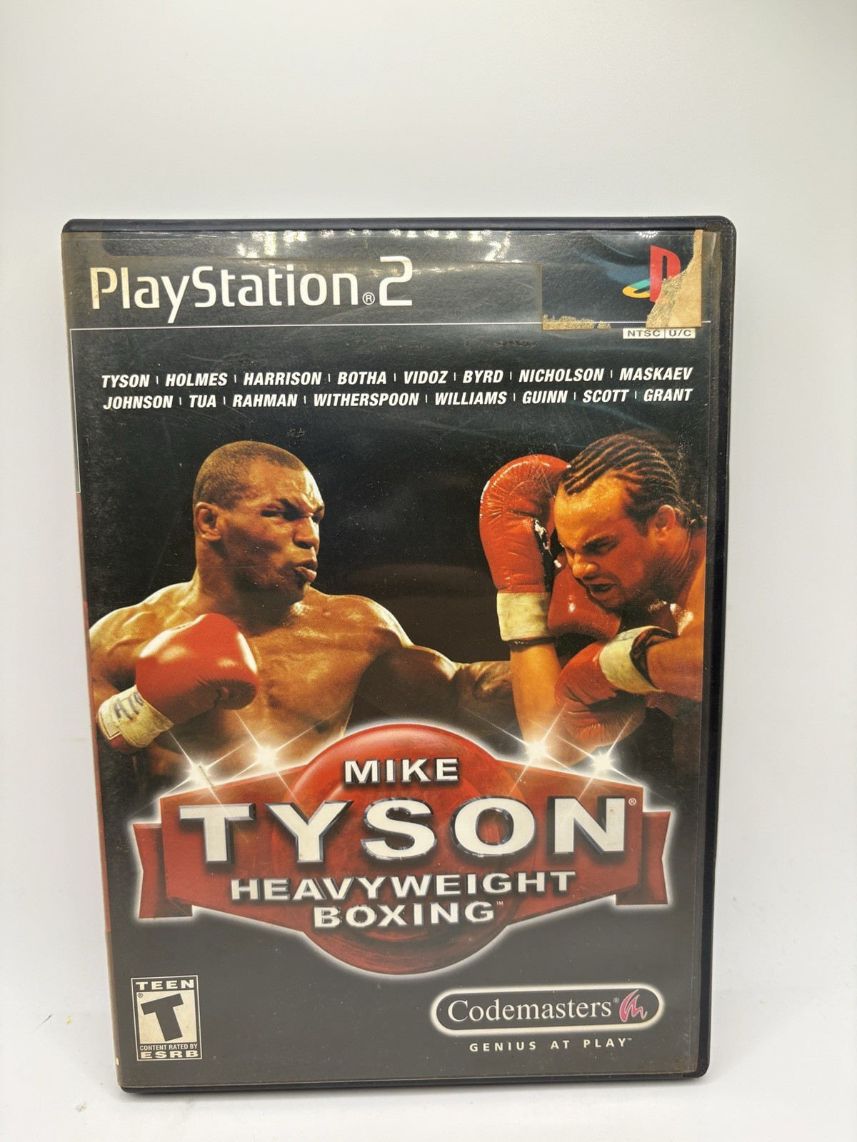 Mike Tyson Heavyweight Boxing (Sony PS2 PlayStation 2) Complete CIB