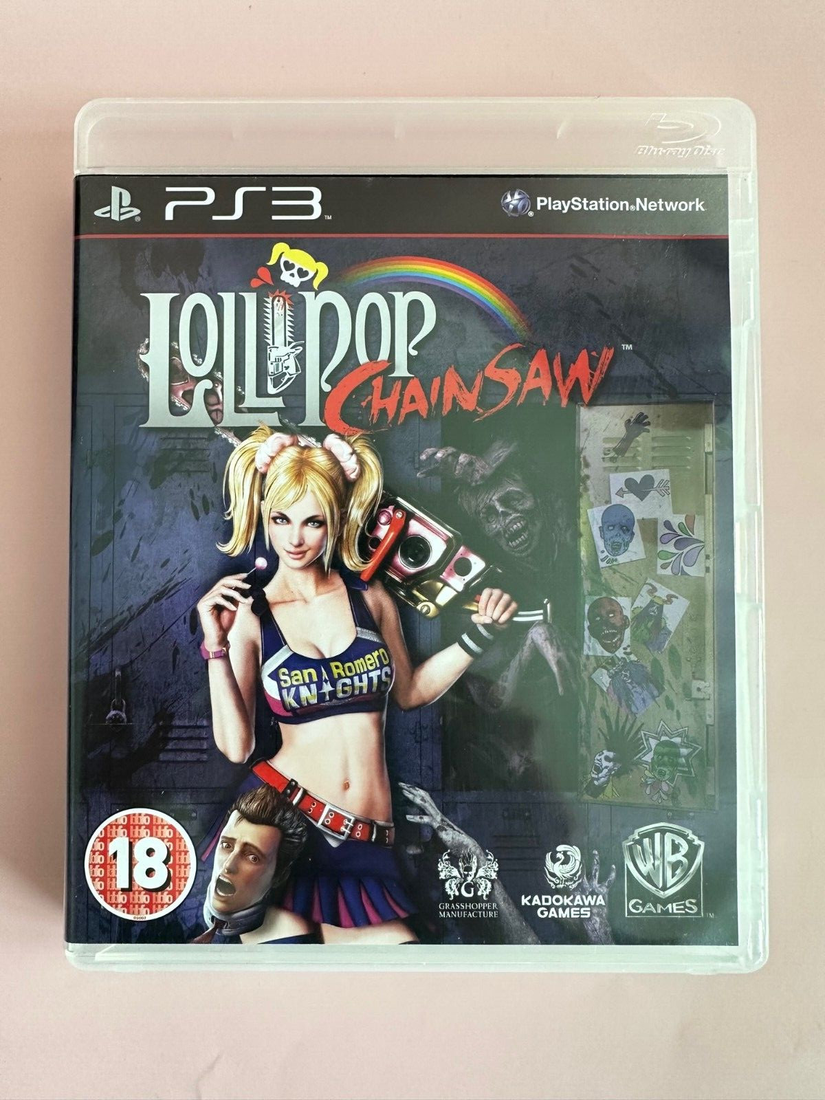 ps3 LOLLIPOP CHAINSAW Game (Works on US Consoles) REGION FREE PAL