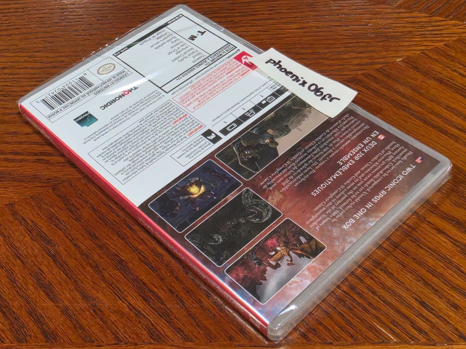 New! Gothic 1 + 2 Classic Khorinis Saga US NA Version (Nintendo Switch) Sealed!