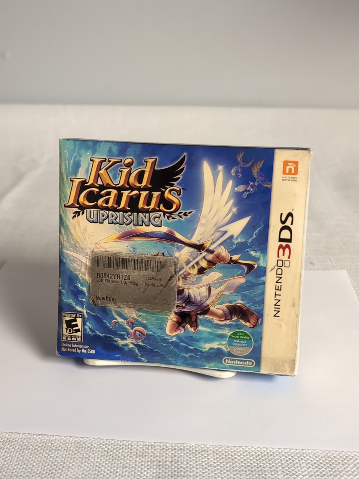Kid Icarus: Uprising (Nintendo 3DS) CIB w/ case, stand, cart, inserts, AR cards