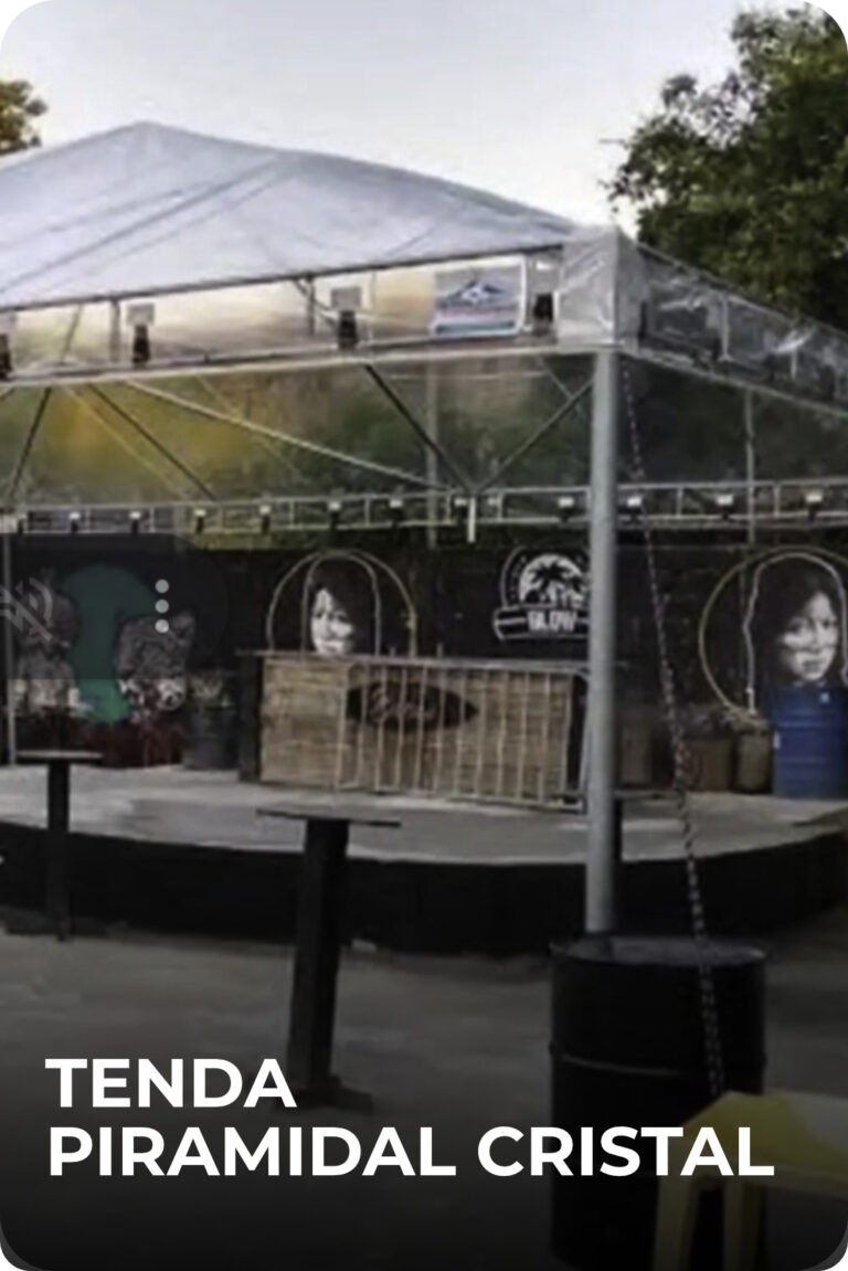 Tenda Piramidal Cristal